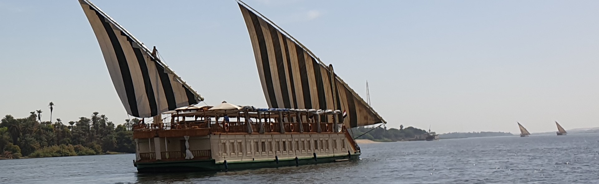 Segel Nilkreuzfahrt Dahabeya
