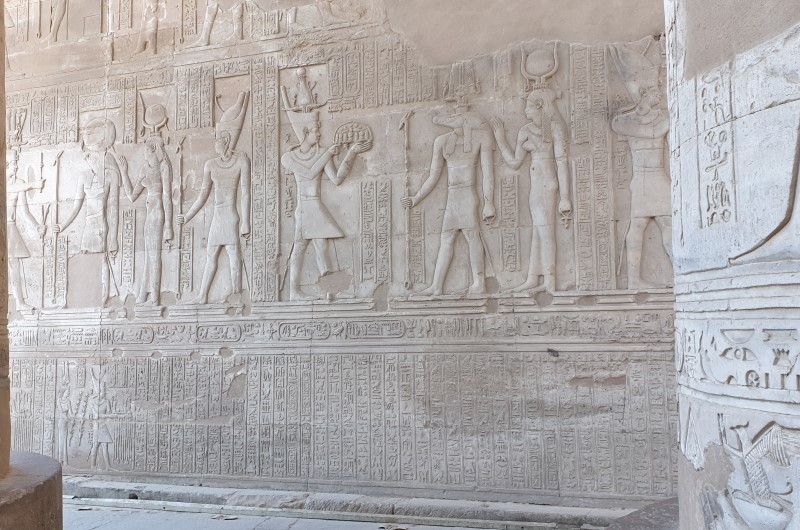Kom Ombo Tempel Relief